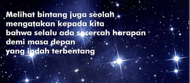 Puisi Tentang Bintang Malam