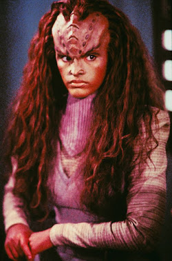 Teenage Klingon girl...