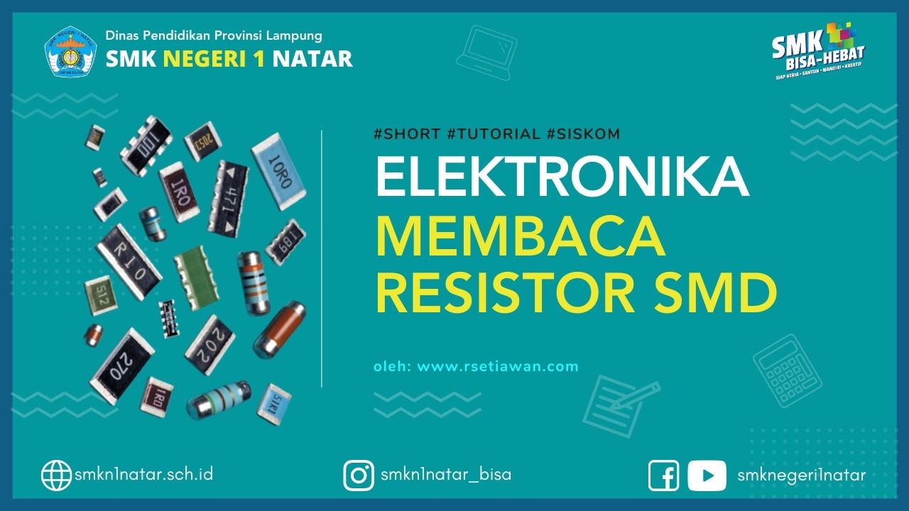 Cara membaca resistor smd