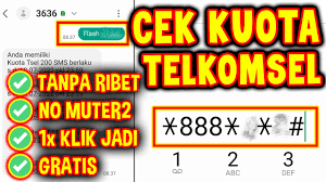 Cara Cek Kuota Telkomsel dengan Mudah