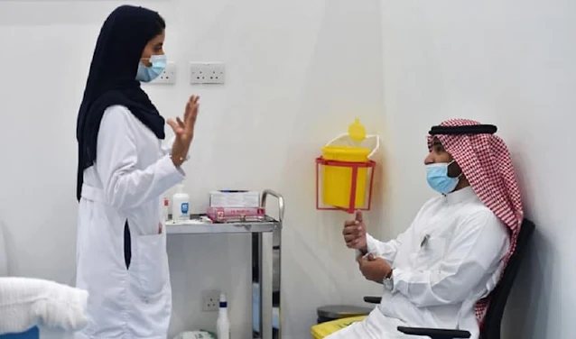 Rate of Vaccination with 2 doses reached 94%, for the age group of above 12 years - Saudi-Expatriates.com