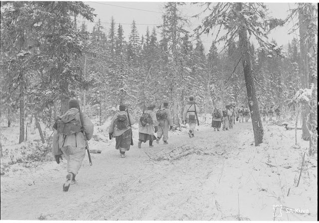 Finnish troops near Kestenga, 1941 worldwartwo.filminspector.com