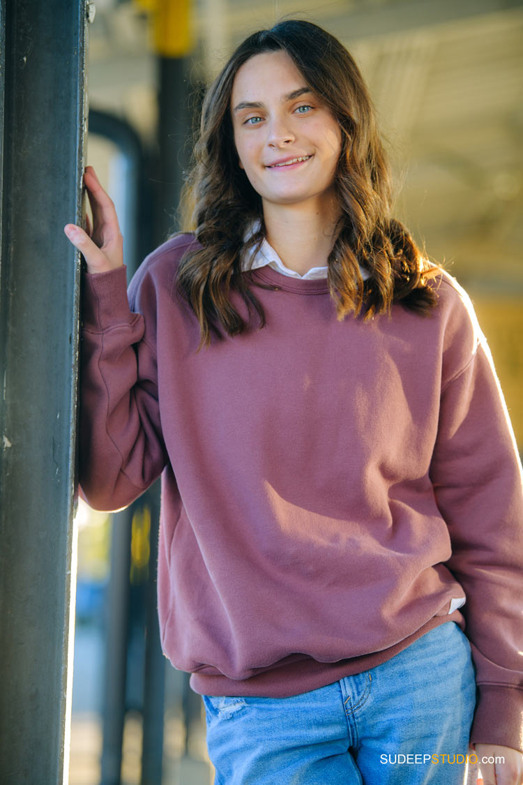 Skyline High School Senior Photos for Girls in Farmer's Market by SudeepStudio.com Ann Arbor Senior Pictures Photographer