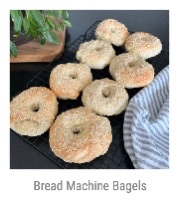 Bread Machine Bagels at Pieced Pastimes