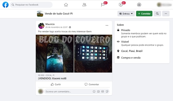 Jovem é preso ao tentar vender celular furtado em grupo de vendas do Facebook em Cocal