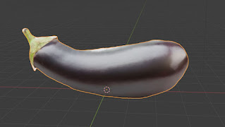 Eggplant brinjal free 3d models blender obj fbx low poly