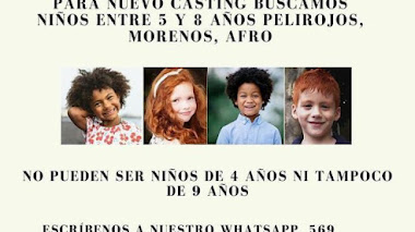 CASTING se buscan NIÑOS - NIÑAS entre 5 y 8 años para SPOT PUBLICITARIO en SANTIAGO