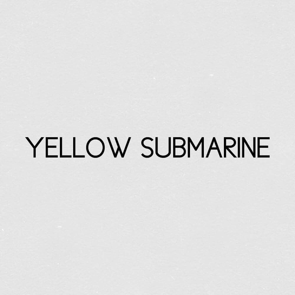 Yellow Submarine Coffee Tank