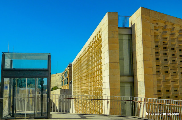 sede do Parlamento de Malta, de Renzo Piano