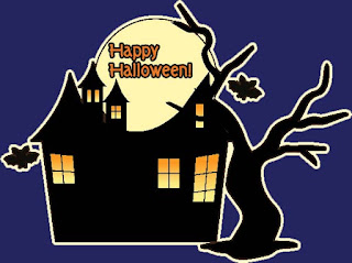 Happy Halloween - an enchanted house