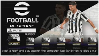 Download eFootball PES 2022 PPSSPP Juventus Edition Update New Transfer Best Graphics