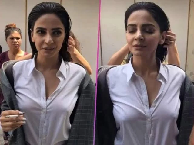 Saba Qamar’s braless Leaked Pictures Going Viral on Social Media | Saba Qamar Hot boobs and clevege Show | Saba Qamar showing boobs in transparent white Shirt