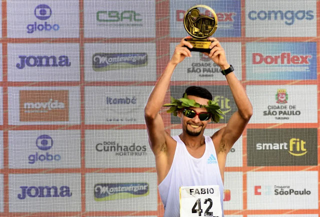 Atleta baiano (Fábio Jesus Correia), chega em 4º lugar e é o brasileiro melhor colocado na São Silvestre de 2022