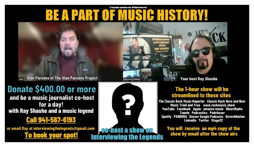 BE PART OF MUSIC HISTORY!