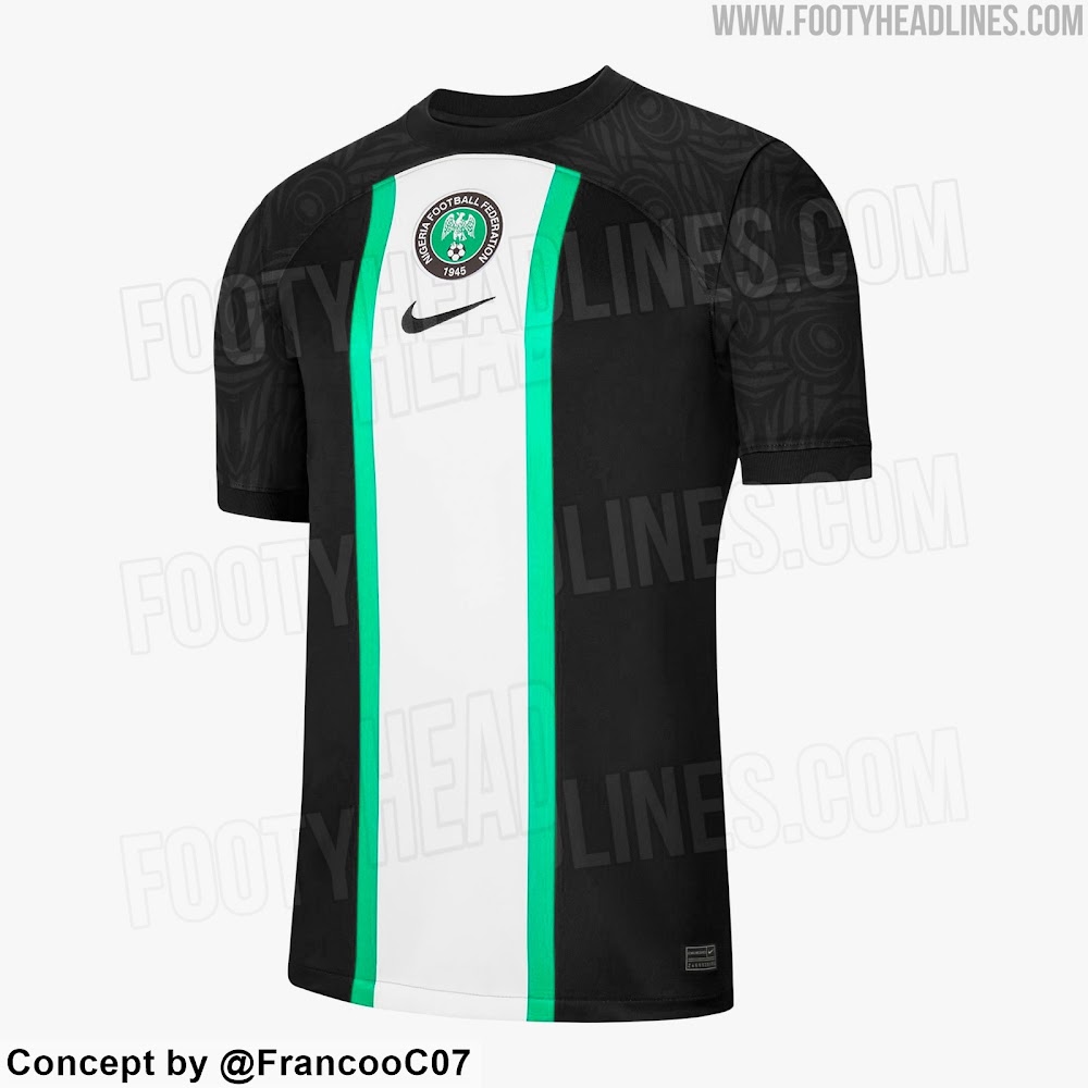 2022 nigeria world cup jersey