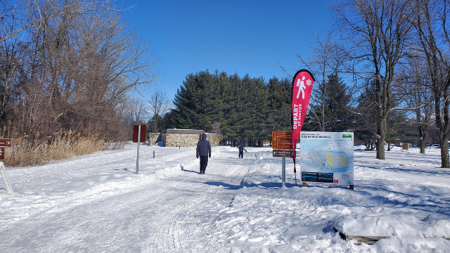 Sentiers Hivernaux Parc des Iles de Boucherville