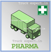 Tata T16 Sleeper Cabin is specially designed to carry Pharma Goods, T16 Sleeper Cabin Applications, Application of T16 Sleeper Cabin