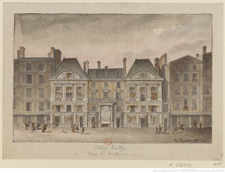 Название :  [Hôtel Sully. Rue Saint-Antoine] : [dessin] / N. Ransonnette Автор  :  Ransonnette, Nicolas (1745-1810). Dessinateur Дата издания :  1806
