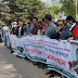 Protest procession in Manikchari to protest killing of Bandarban army officer Habibur Rahman