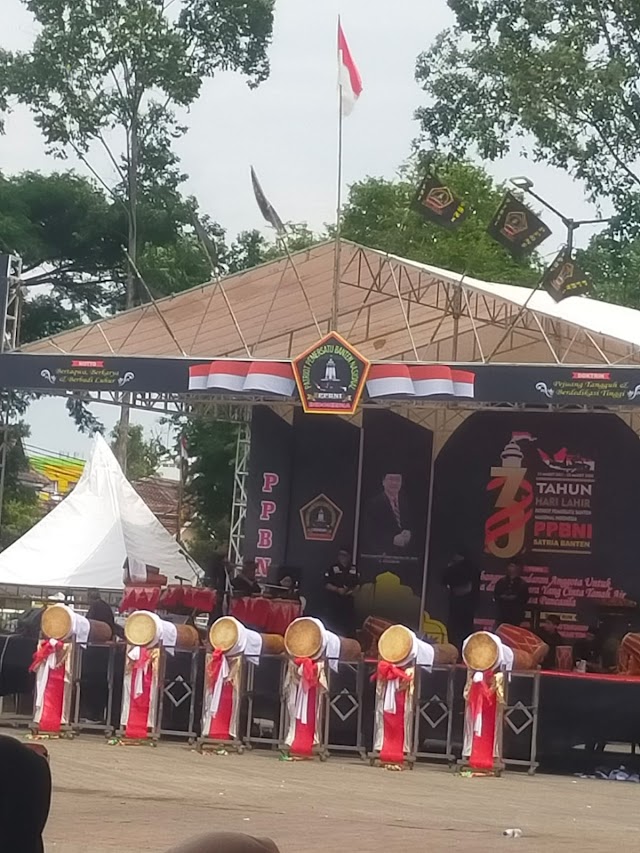 Halal Bihalal dan Harlah ke Tiga PPBNI Satria Banten