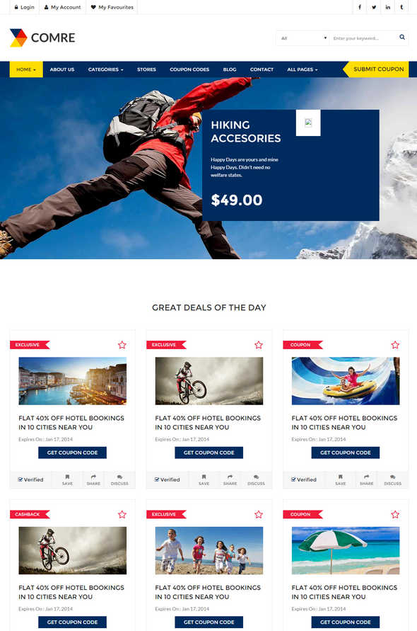 9 Best Coupon WordPress Themes of 2023 [+Deals]