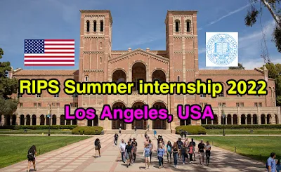 RIPS summer Internship in Los Angeles, USA 2022 (Fully Funded)