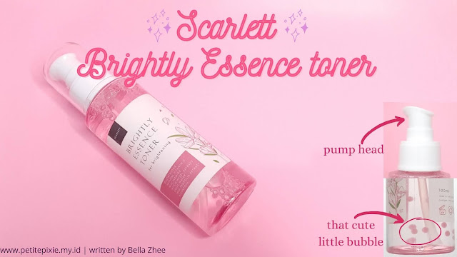 Scarlett Brightly essence Toner