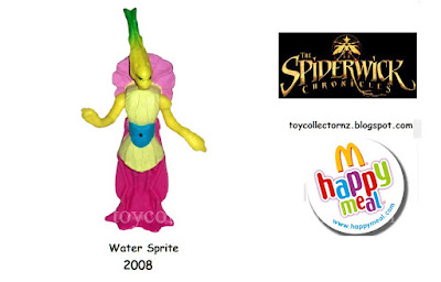 McDonalds Spiderwick Chronicles Happy Meal Toys 2008 Australia and New Zealand Water Sprite Toy Figure