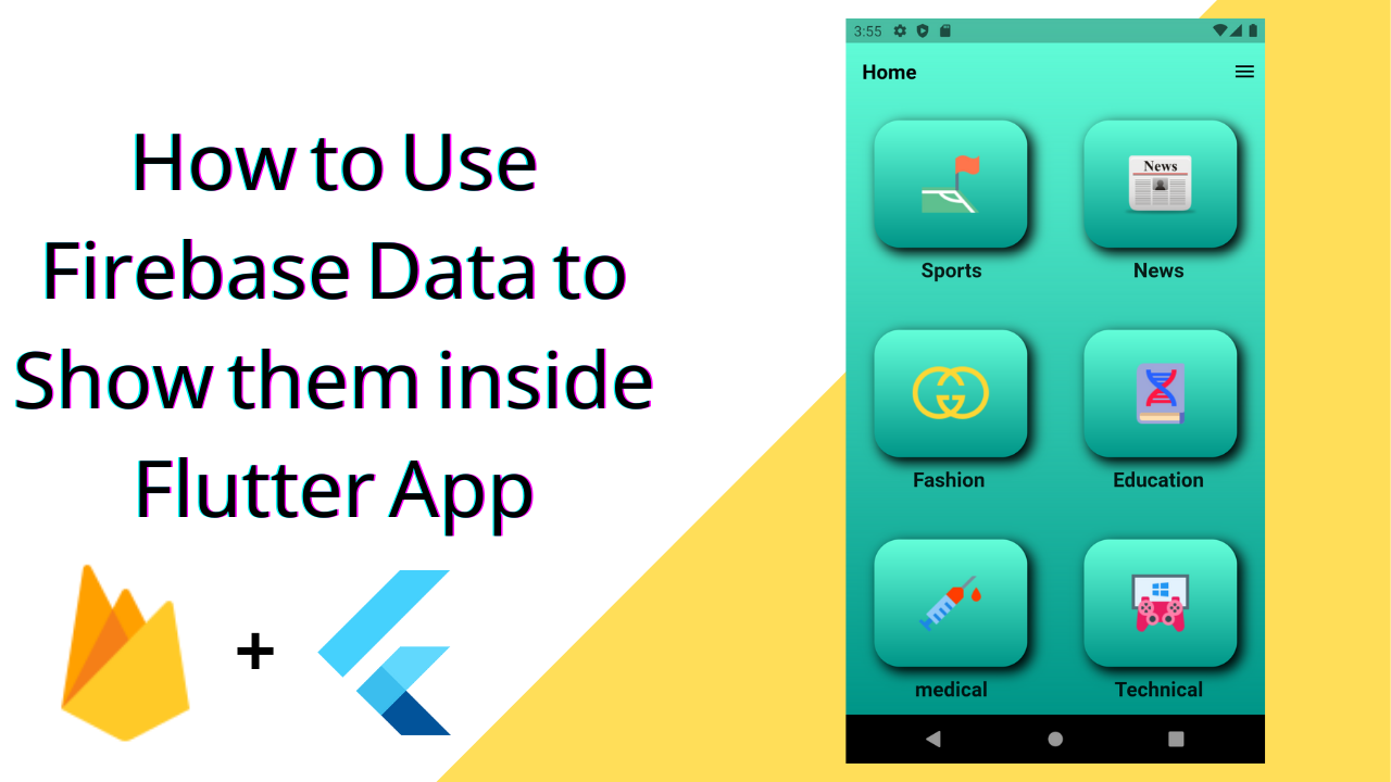 How to Use Firebase Data to Show them inside Flutter App