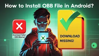 How to install obb file in android