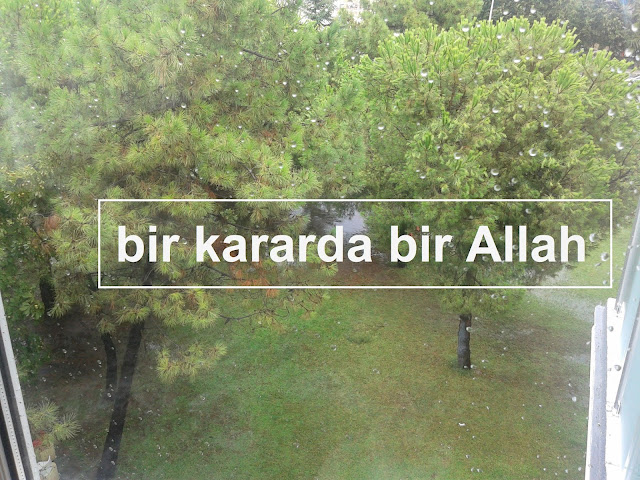 bir kararda bir Allah