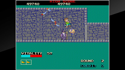 Arcade Archives DRAGON BUSTER game screenshot