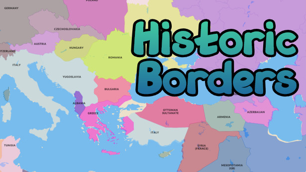 Historic Borders - Online διαδραστικός χάρτης που εξιστορεί την διαμόρφωση των συνόρων του πλανήτη