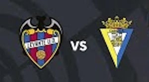 Resultado Levante vs Cadiz Liga 22-1-2022