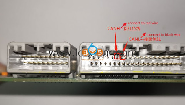 Connect Lonsdor K518 JLR AKL Cable 8