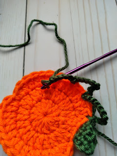 end of crochet chain edge