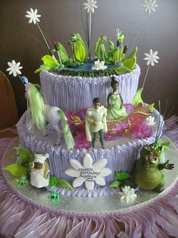 princess and the frog cake