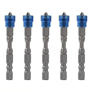 Anti-Slip Electric magnetic coil ring Screwdriver Bit Single Head Screw Driver Bits 1/4" Hex Shank Hand Tools hown - store