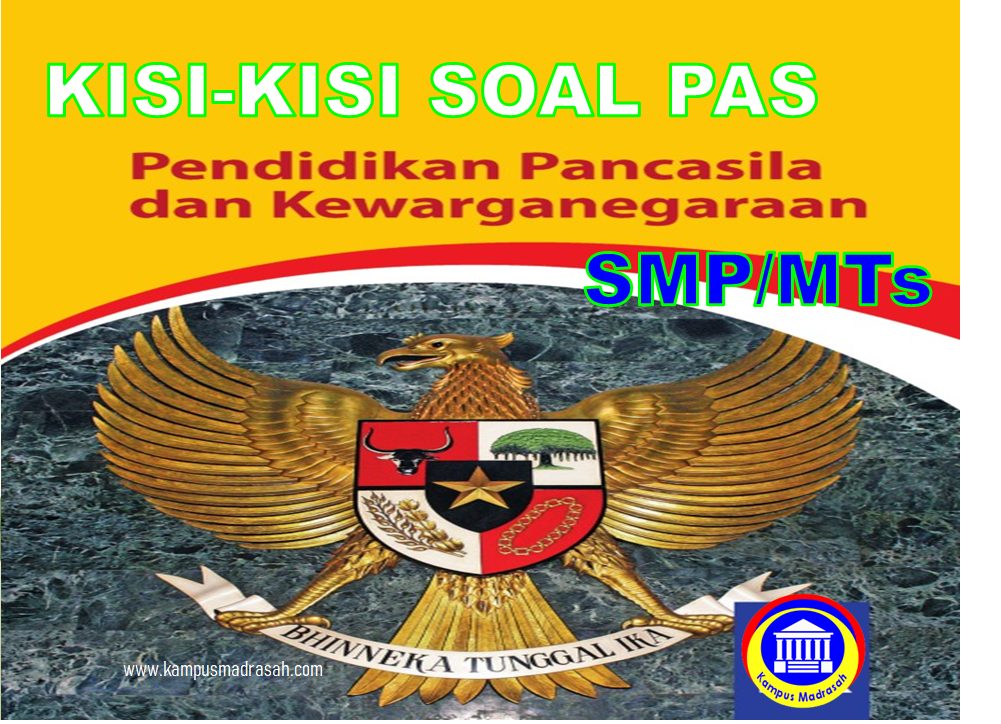 Kisi-kisi Soal PAS PPKn