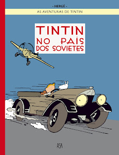 Tintin no País dos Sovietes, de Hergé - ASA (Leya)