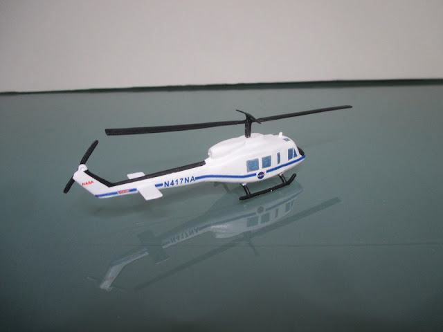 1/144 Bell Uh-1 Huey Nasa diecast metal aircraft miniature