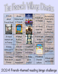 2024 French-themed reading bingo