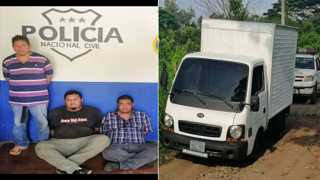 El Salvador: Ladrones son condenados por robar camión que transportaba leche en Ciudad Arce
