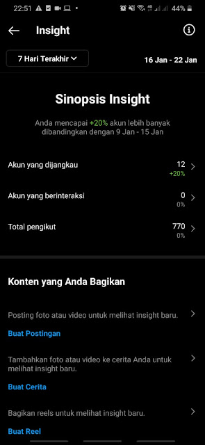 Cara Mengaktifkan Insight Instagram - 1