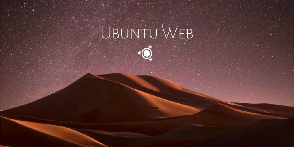Ubuntu Web Homepage