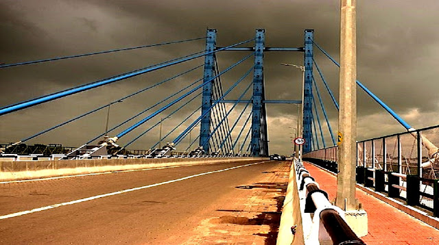 Burdwan Railway overbridge