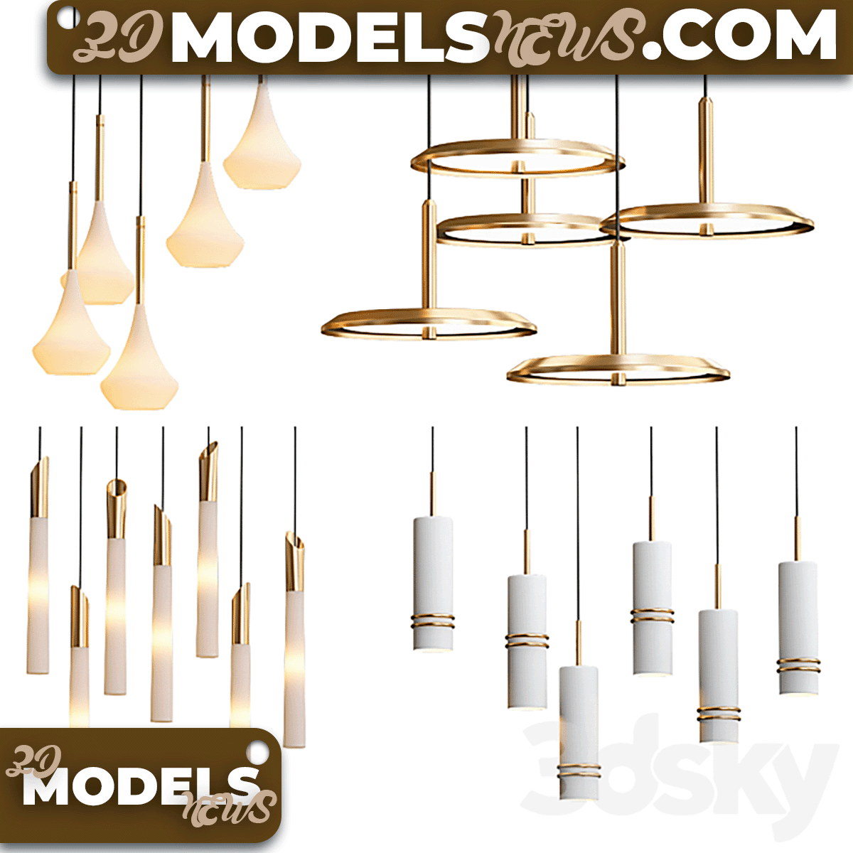 Fulcrum light chandelier model 1