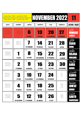 kalender november 2022 psd - kanalmu