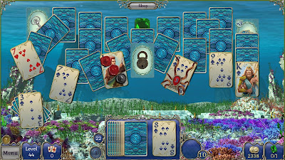 Jewel Match Atlantis Solitaire 3 - Collector's Edition game screenshot