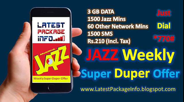 Jazz Weekly Super Duper Offer Code & Details 2022